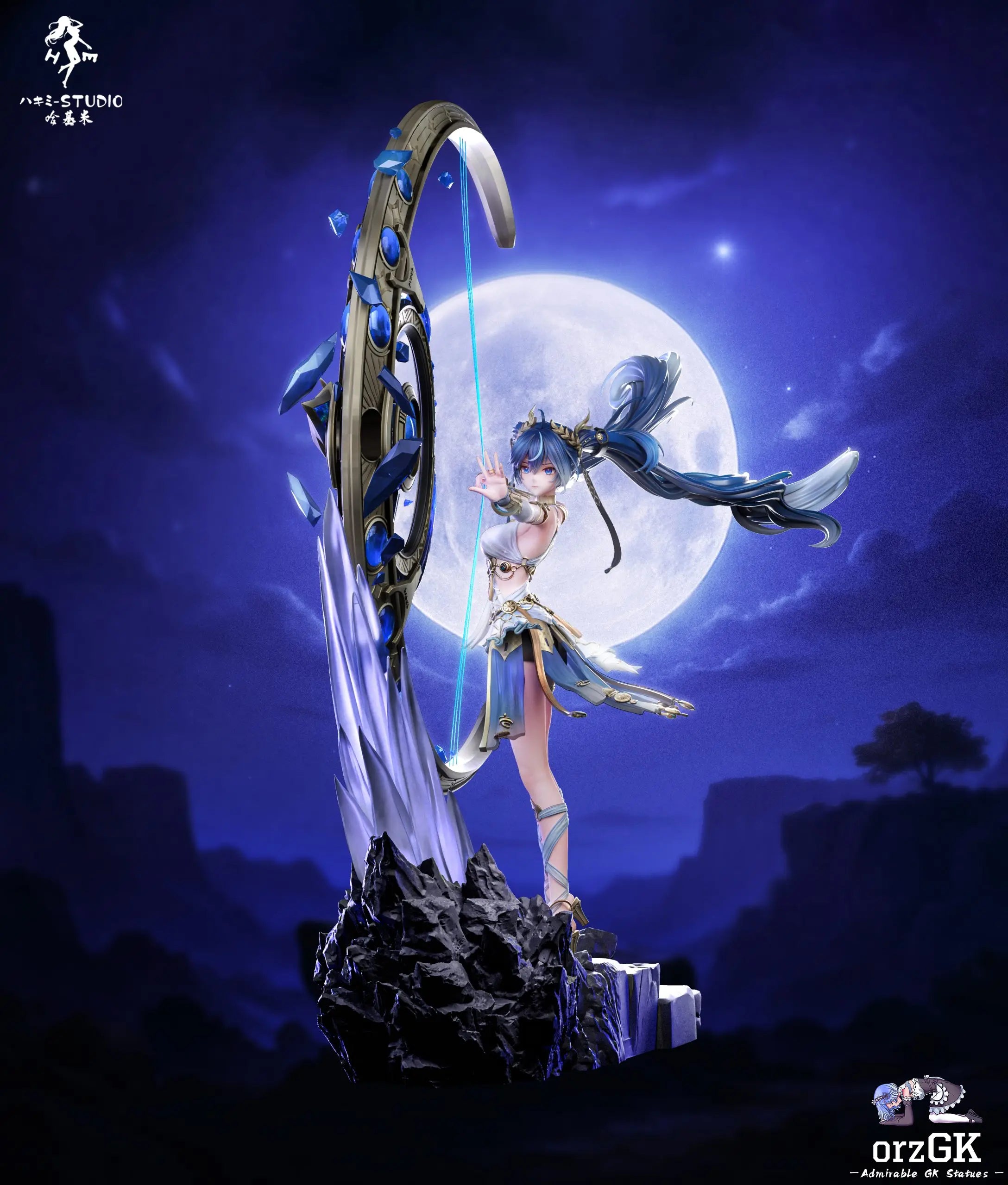 [PO] RESIN FIGURE Hakimi Studio - Iuno Drawing the Bow Wuthering Waves