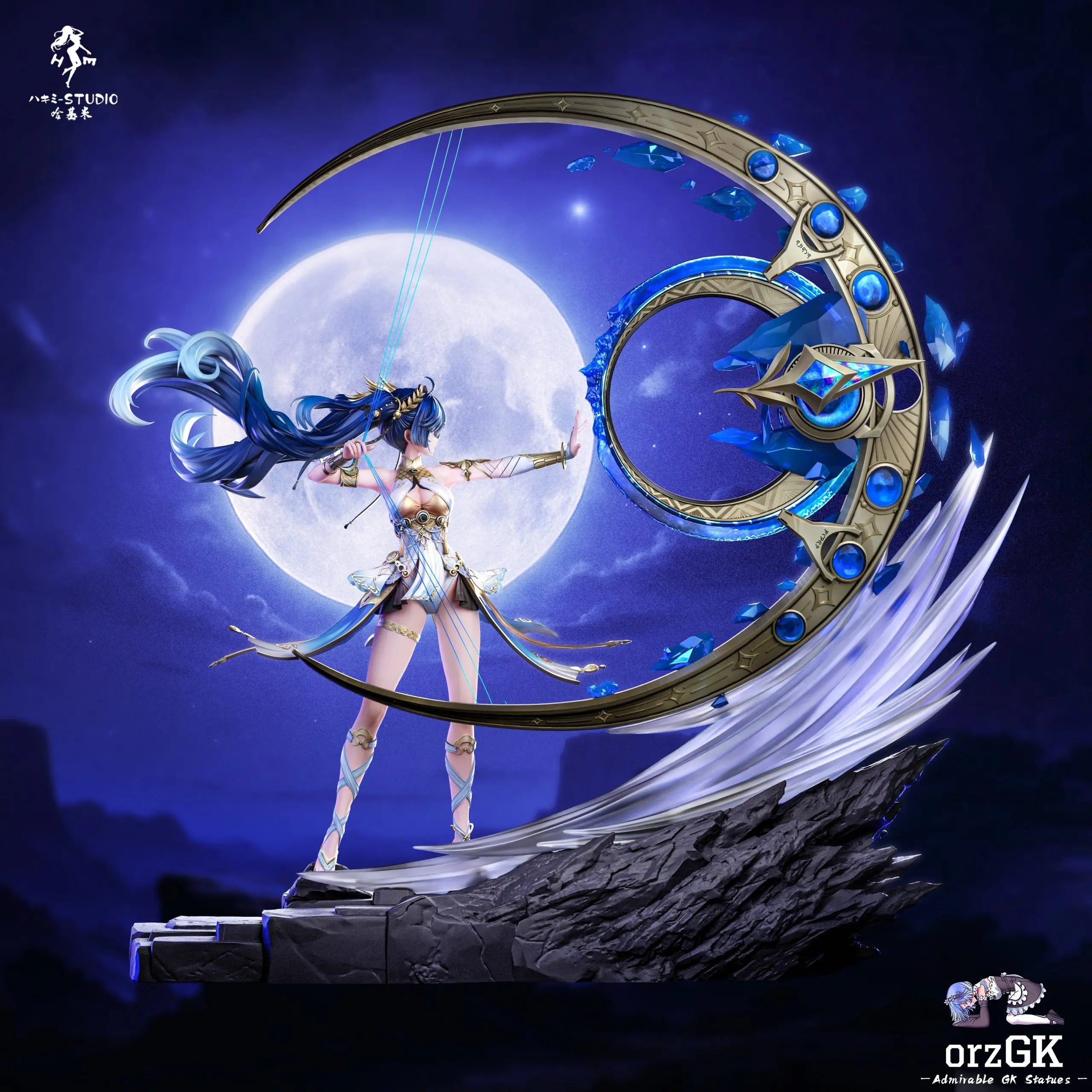 [PO] RESIN FIGURE Hakimi Studio - Iuno Drawing the Bow Wuthering Waves