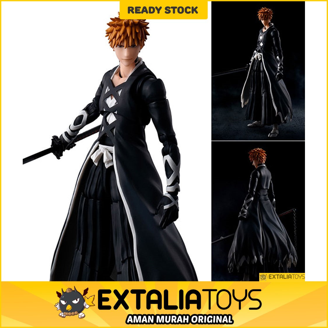 S.H.Figuarts SHF Ichigo Kurosaki : Bankai Tensazangetsu Ver. - Bleach BANDAI SPIRITS