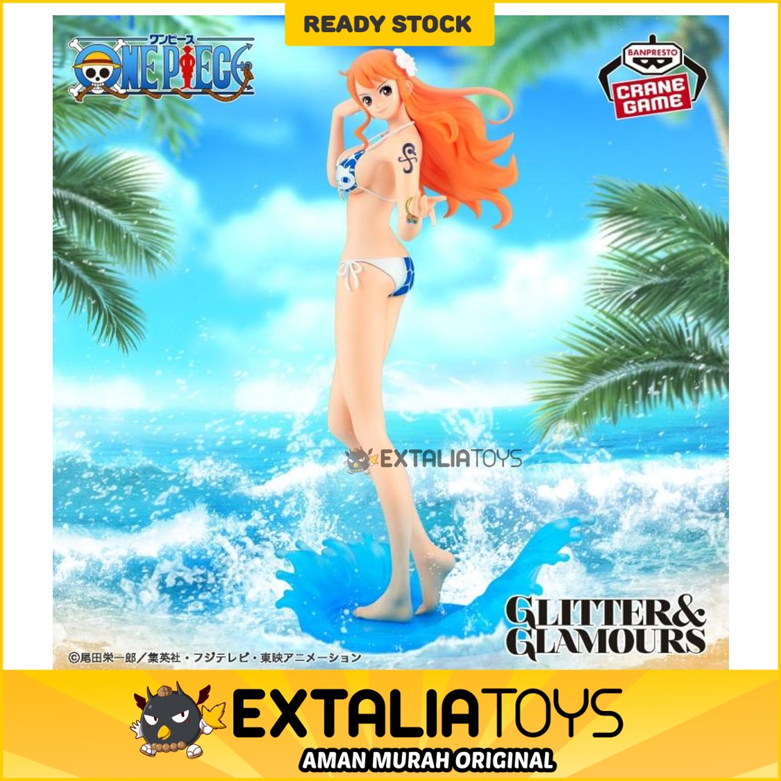 Glitter & Glamours Nami Splash Type - One Piece Figure BANPRESTO