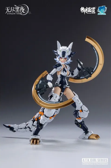 ATK Girl Series 1/12 White Wolf Sister Fenrir - Commander Type Ver. (Model Kit)