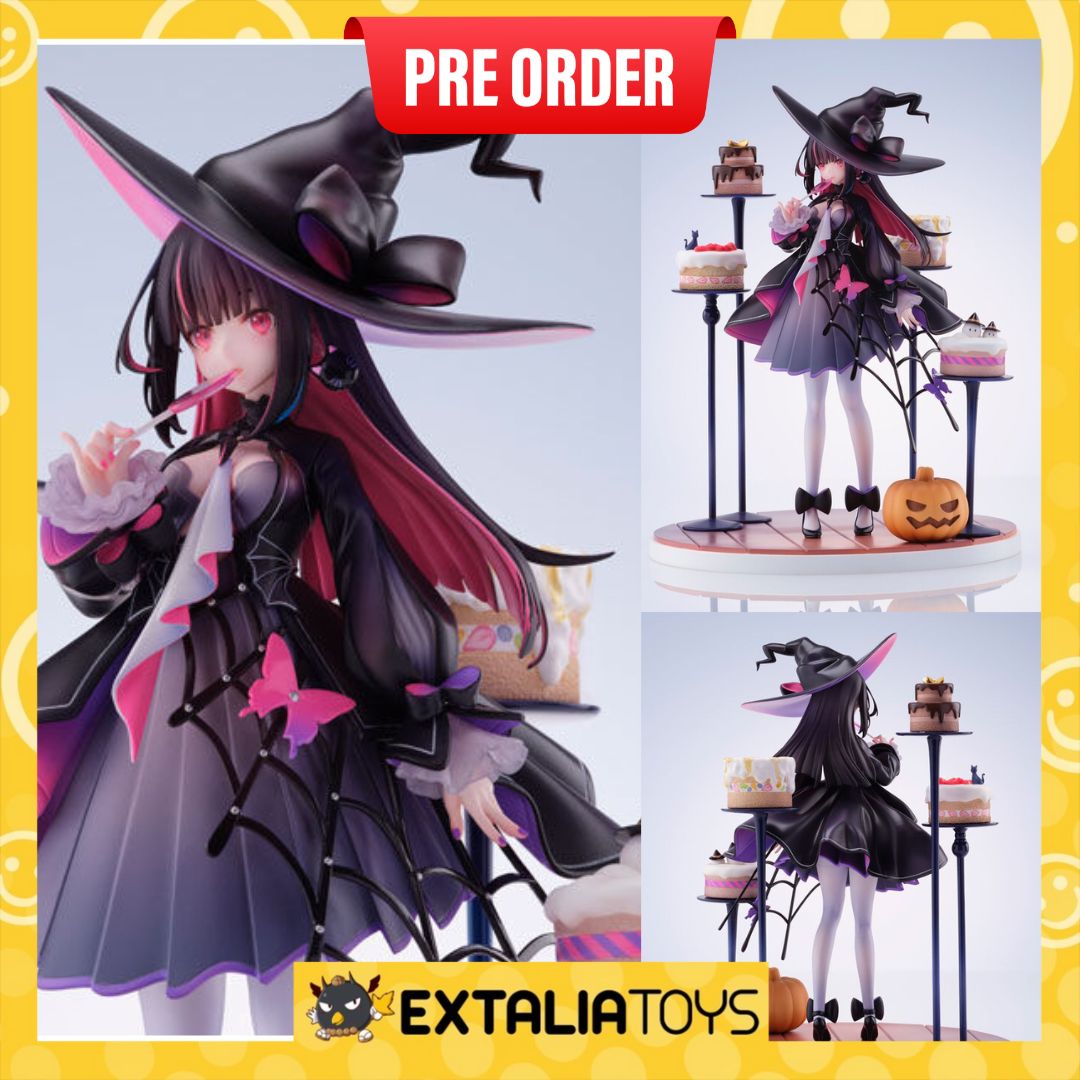 [PO] PVC 1/7 FIGURE HALLOWEEN WITCH / HALLOWEEN NO MAJO - ILLUSTRATION BY FUZHICHOCO