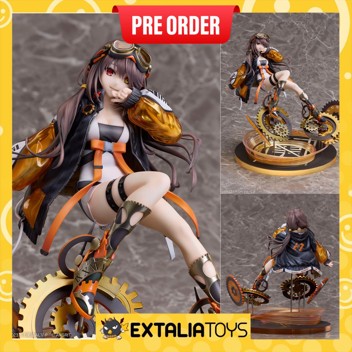 [PO] PVC 1/7 FIGURE DATE A LIVE Kurumi Tokisaki ”AXGRIT” Ver.