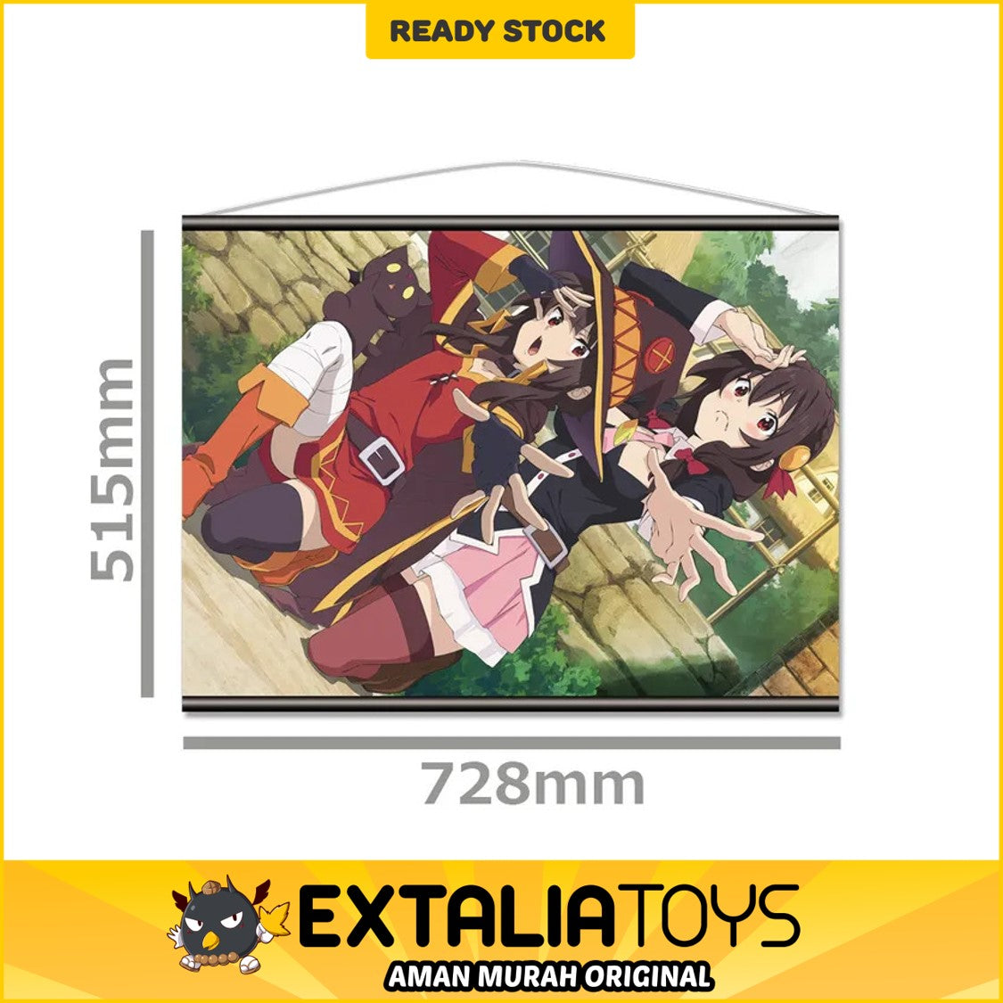 Kono Subarashii Sekai ni Shukufuku wo! Kurenai Densetsu B2 Tapestry B Megumin & Yunyun