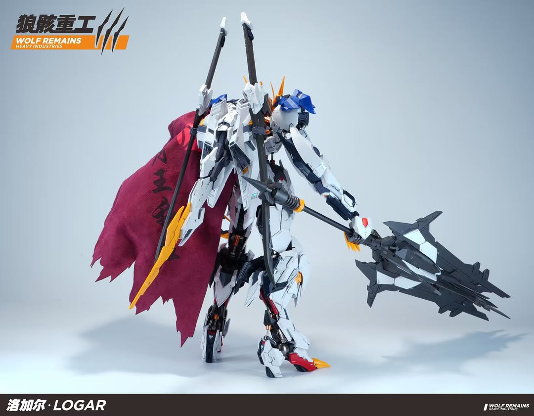 [PO] Wolf Skeleton Heavy Industries First 1/60 Scale Die-Cast Metal Giant Wolf Logar