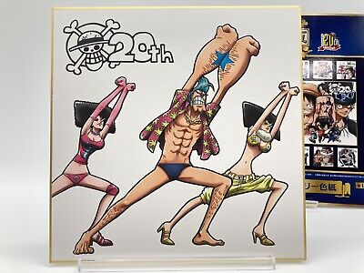 SHIKISHI ONE PIECE 20TH ANNIVERSARY - FRANKY