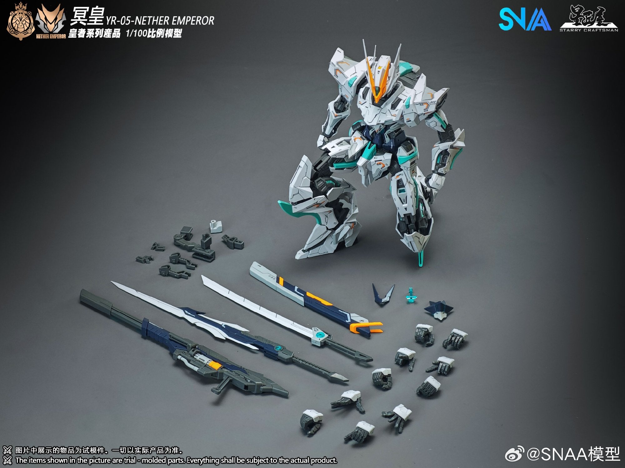 [PO] SNAA 1/100 NETHER EMPEROR MODEL KIT